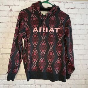 Ariat Women's Size SP Western Diamondback Tribal Bordo Hoodies